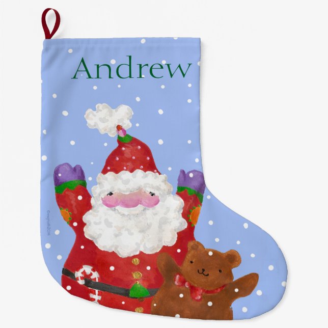 Snow Big Stocking (Front)