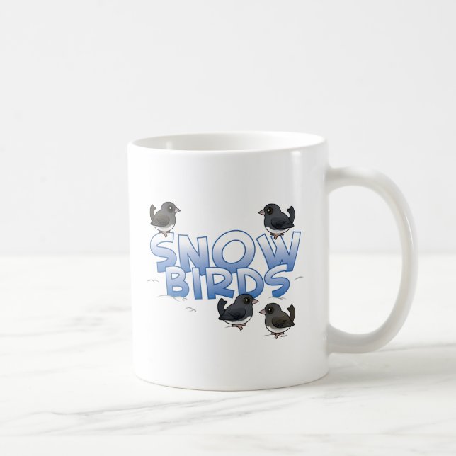 Snow Birds Coffee Mug (Right)