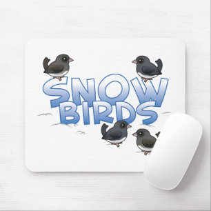 Snow Birds Mouse Mat