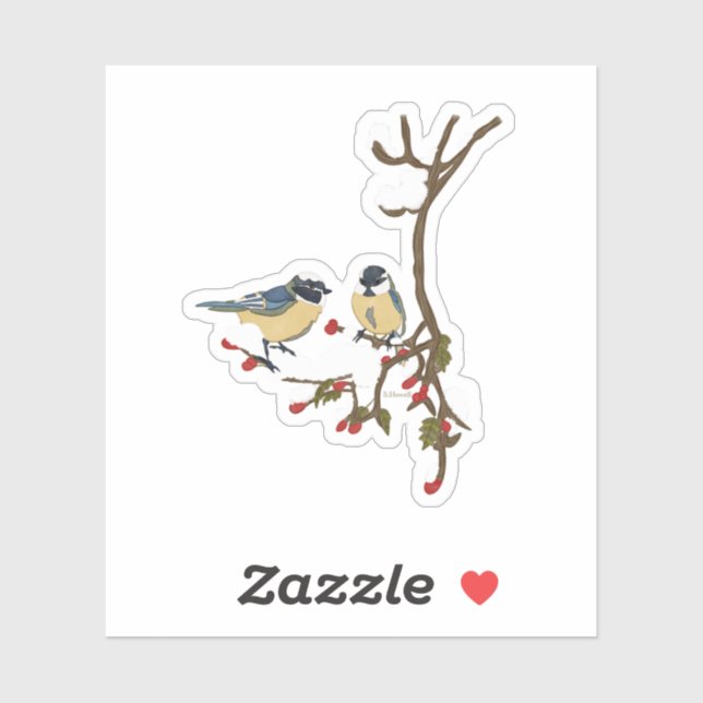 Snow Birds Sticker (Sheet)