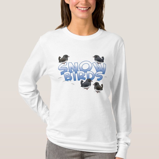 Snow Birds T-Shirt (Front)