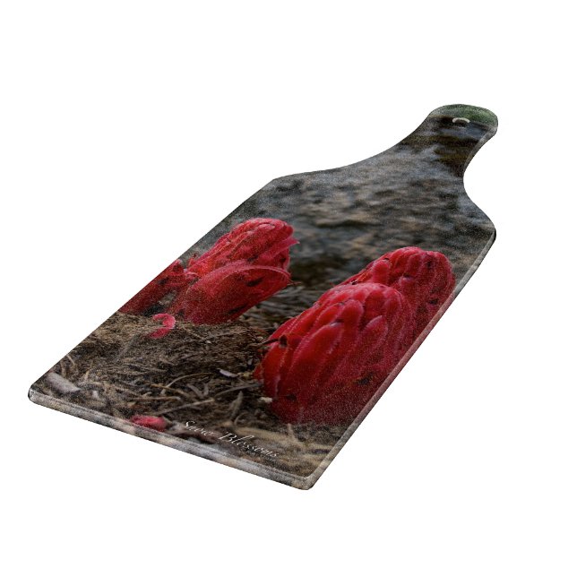 Snow Blossoms Cutting Board (Corner)