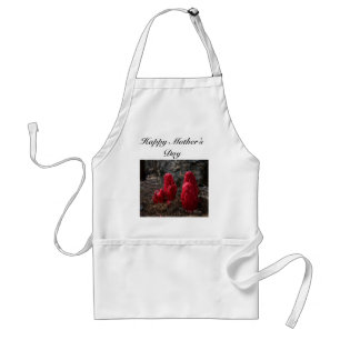 Snow Blossoms Mother's Day Standard Apron