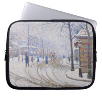 Snow, Boulevard de Clichy, Paris, 1886
