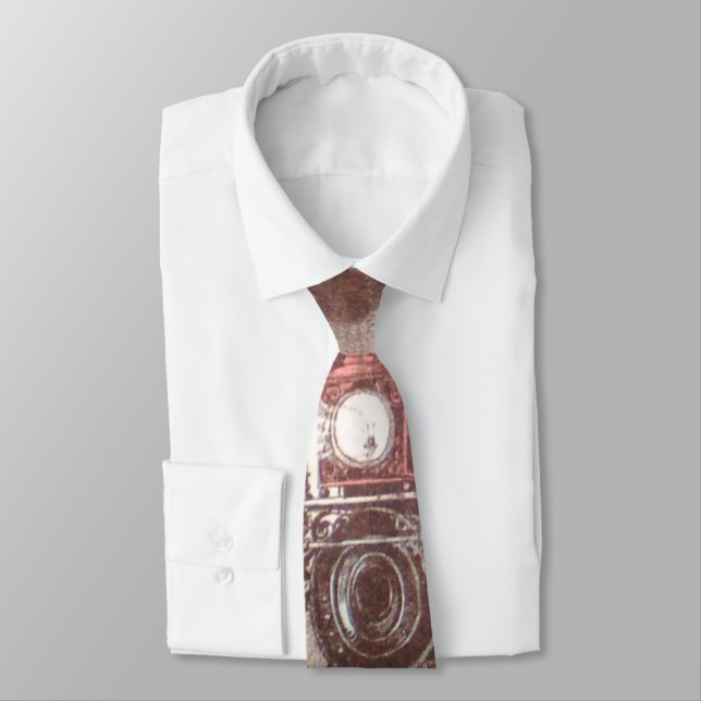 Snow Bound Train Tie (Tied)