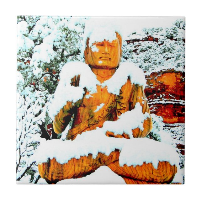 snow buddha tile (Front)