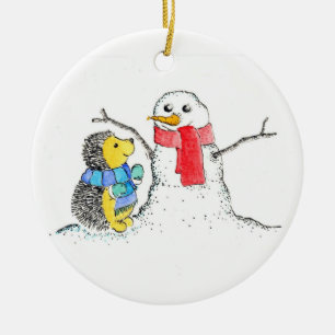 Snow Buddies Ceramic Tree Decoration
