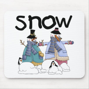Snow Buddies Tshirts and Gifts Mouse Mat