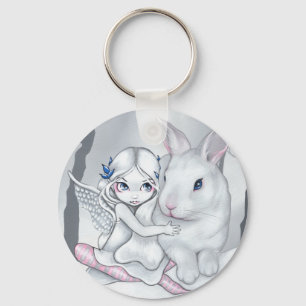 "Snow Bunny" Keychain