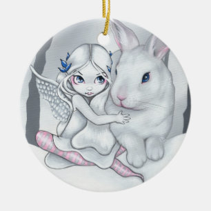 "Snow Bunny" Ornament