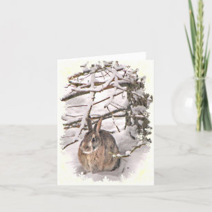 Snow Bunny Thank You