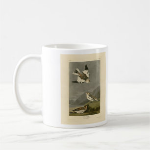Snow Bunting John James Audubon's Birds of America Coffee Mug
