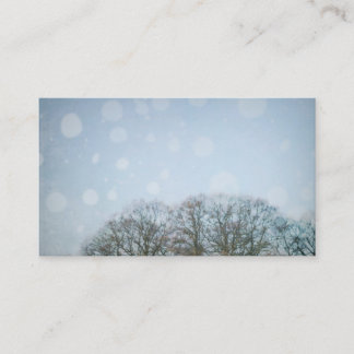 Snow Business Card