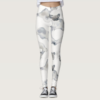 Snow Camouflage Pattern Leggings
