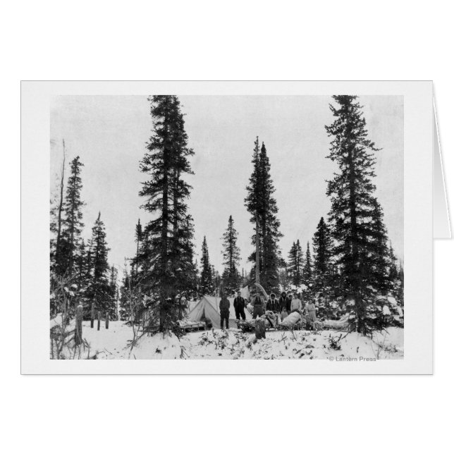 Snow Camping North of the Arctic Circle (Front Horizontal)