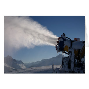 Snow Canon, Snow Gun, Shooting Snow