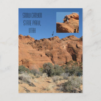 Snow Canyon State Park, Utah Postcard