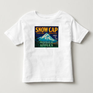 Snow Cap Apple Crate LabelMosier, OR Toddler T-Shirt