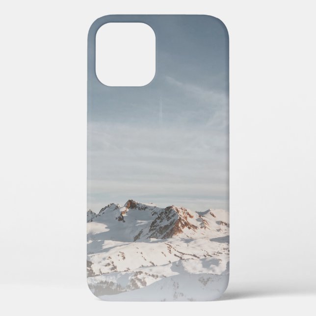 SNOW CAPPED MOUNTAIN AT DAYTIME Case-Mate iPhone CASE (Back)