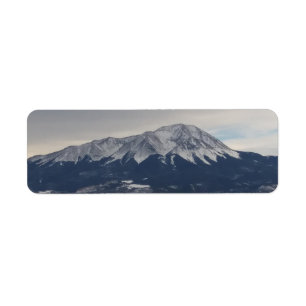 Snow-Capped Mountain Top