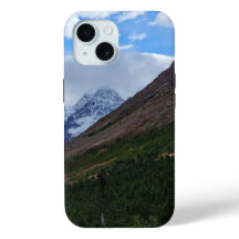 Snow Capped Mountain Valley Nature Scene