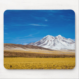 Snow - Capped Mountains And Puna Grassland Mouse Mat