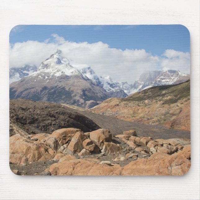 Snow-Capped Mountains Mouse Mat (Front)