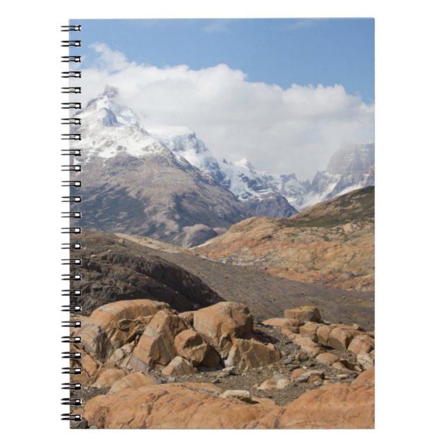 Snow-Capped Mountains Notebook (Front)