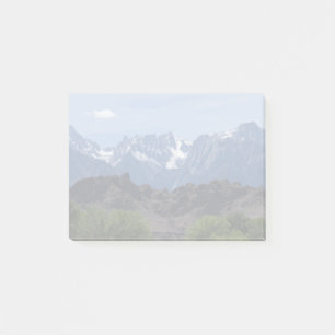 Snow capped mountains of Lone Pine Post-it Notes