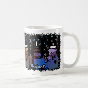 Snow! Cartoon Christmas Mug