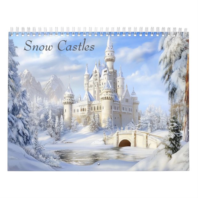 Snow Castles Calendar (Cover)