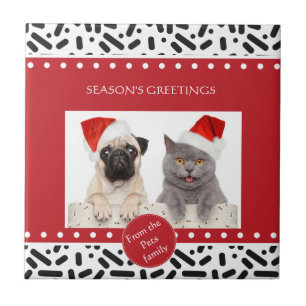 Snow - Christmas Stationary and Gifts Tile