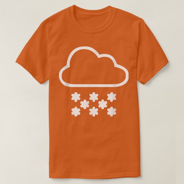 Snow Cloud  T-Shirt (Design Front)