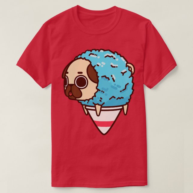 Snow Cone Puglie T-Shirt (Design Front)