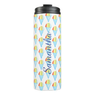 Snow Cone Shaved Ice  Thermal Tumbler