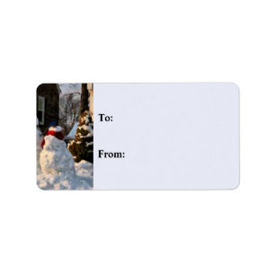 Snow Couples Label