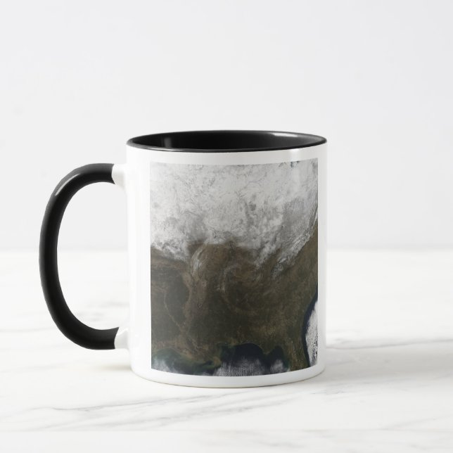 Snow cover over the United States Mug (Left)