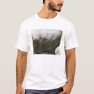 Snow cover over the United States T-Shirt