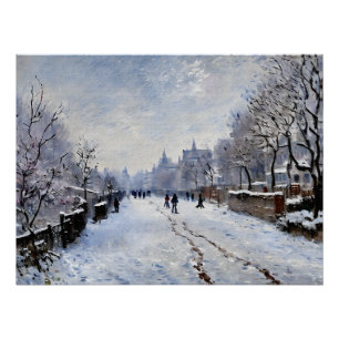 Snow-Covered Argenteuil Poster