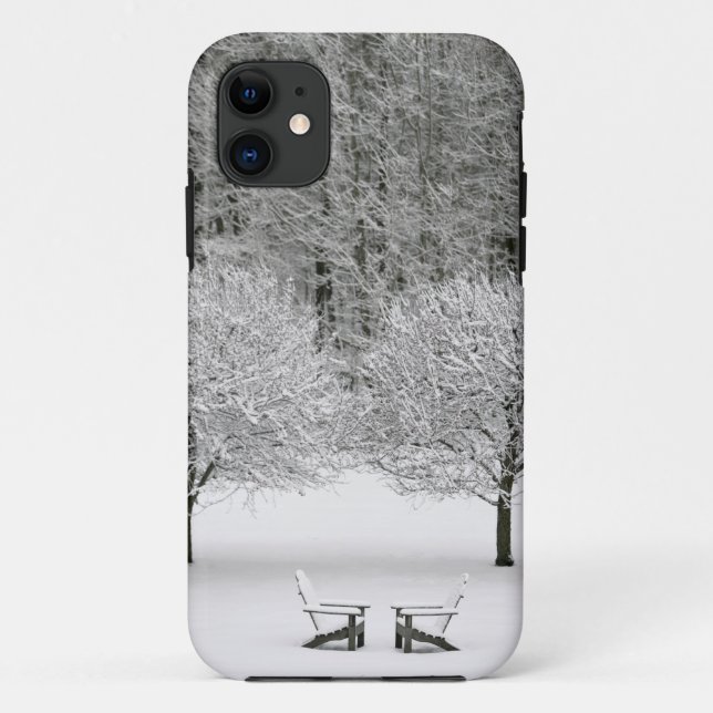 Snow covered landscape Case-Mate iPhone case (Back)