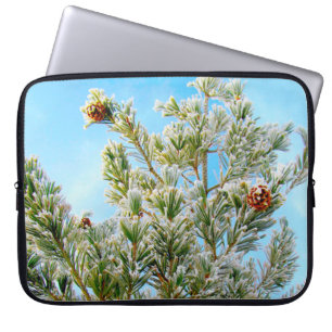 Snow-Covered Laptop Sleeve