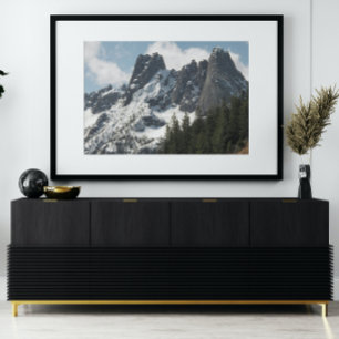 Snow Covered Liberty Bell Mountain Photo Print