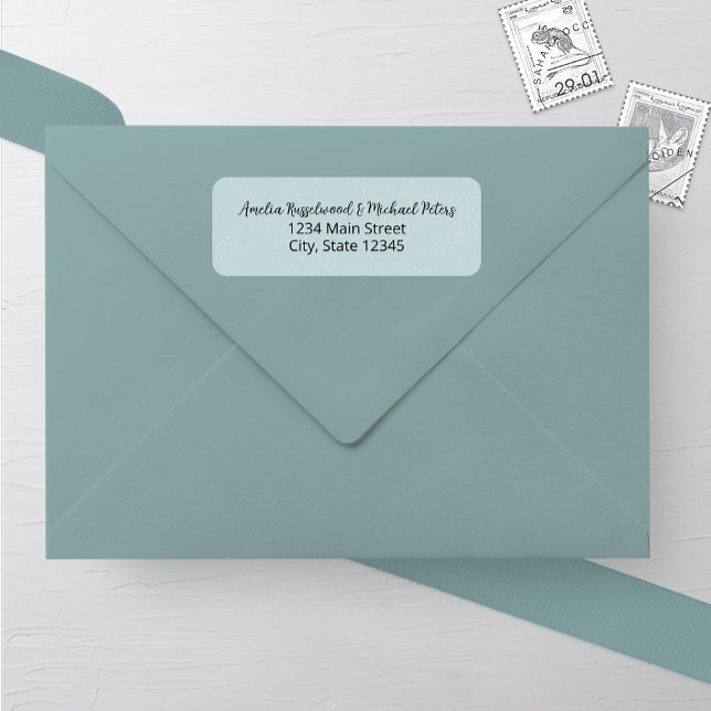 Snow Covered Light Blue Wedding Address (Creator Uploaded)