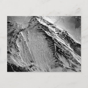 Snow Covered Mount Fuji Summit Trail Postcard