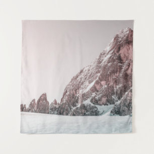 SNOW COVERED MOUNTAIN TAPESTRY