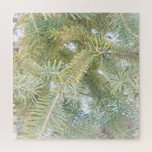 Snow-covered Spruce Trees. Buy Now Jigsaw Puzzle