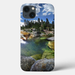 Snow Creek Waterfall Swimming Hole - Yosemite iPhone 13 Case