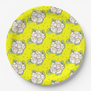 Snow Crown Paper Plate