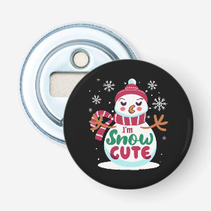Snow Cute! Embrace the Winter Charm of Christmas Bottle Opener