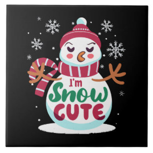 Snow Cute! Embrace the Winter Charm of Christmas Tile